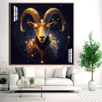 file tranh con giap tuoi mui con de dep 452