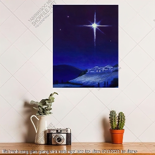 file tranh cong giao giang sinh noel ngoi sao troi dem 12122022 ho