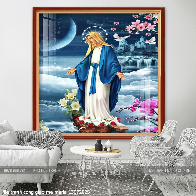 file tranh cong giao me maria 13072023