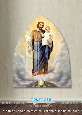 file tranh cong giao thien chua thanh giuse be hai nhi giesu 22112024 ho