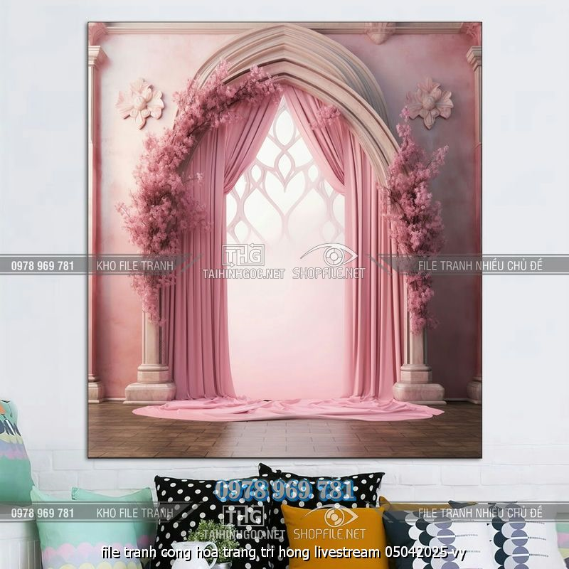 file tranh cong hoa trang tri hong livestream 05042025 vy