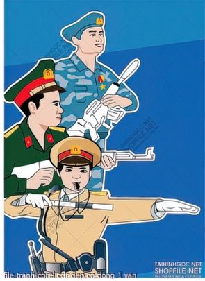 file tranh corel cdr dep co dong 1 van