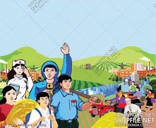 file tranh corel goc co dong