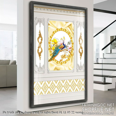 file tranh cua tu decor trang tri nghe thuat 01 11 03 22 vuong