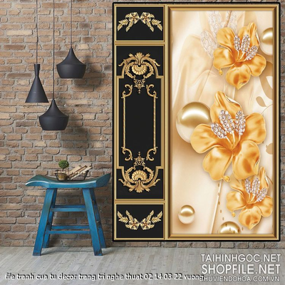 file tranh cua tu decor trang tri nghe thuat 02 14 03 22 vuong