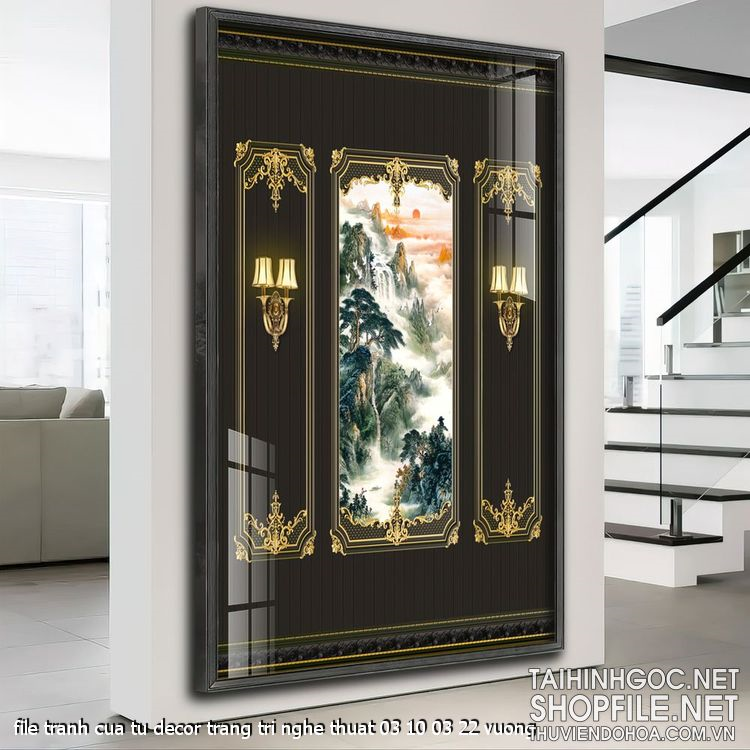 file tranh cua tu decor trang tri nghe thuat 03 10 03 22 vuong
