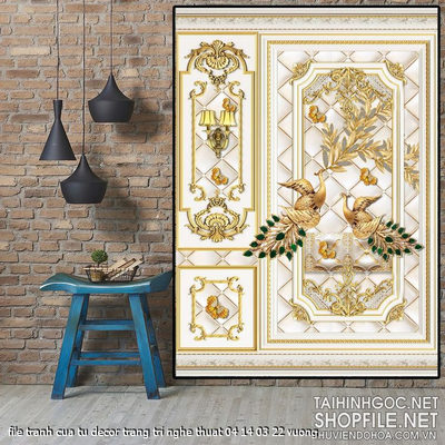 file tranh cua tu decor trang tri nghe thuat 04 14 03 22 vuong