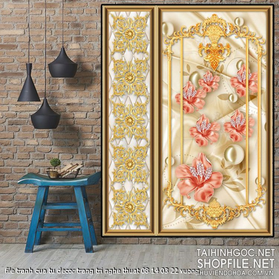 file tranh cua tu decor trang tri nghe thuat 08 14 03 22 vuong