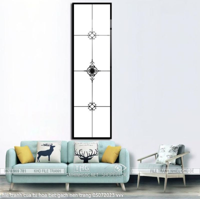 file tranh cua tu hoa tiet gach nen trang 05072023 vvv