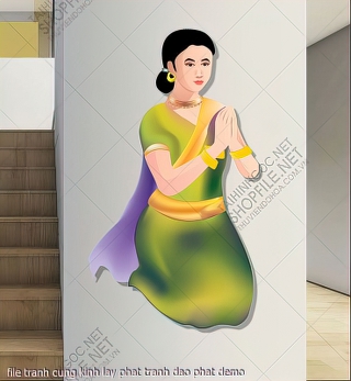 file tranh cung kinh lay phat tranh dao phat