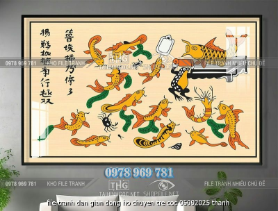 file tranh dan gian dong ho chuyen tre coc 05092025 thanh