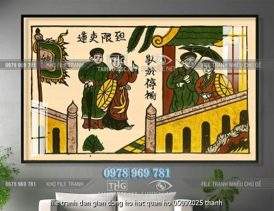 file tranh dan gian dong ho hat quan ho 05092025 thanh