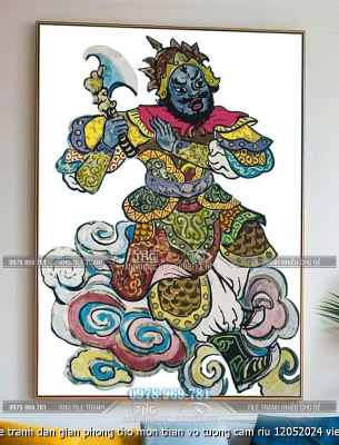 file tranh dan gian phong tho mon than vo tuong cam riu 12052024 vien