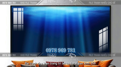 file tranh day bien trang tri be ca decal dan kinh 059