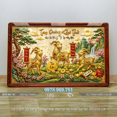 file tranh de vang bonsai mai dao tai loc than tai tet 092026 13