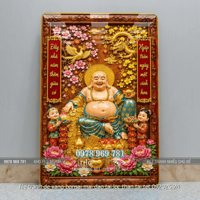 file tranh de vang bonsai mai dao tai loc than tai tet 092026 24