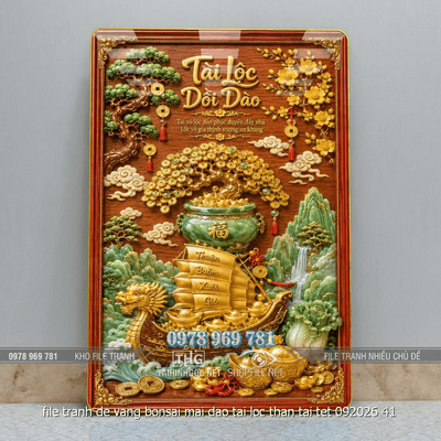 file tranh de vang bonsai mai dao tai loc than tai tet 092026 41