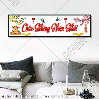 file tranh decal dan kinh chuc mung nam moi file tranh decal dan kinh chuc mung nam moi