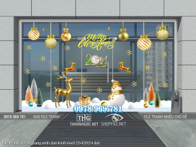 file tranh decal giang sinh dan kinh noel 2542024 dat