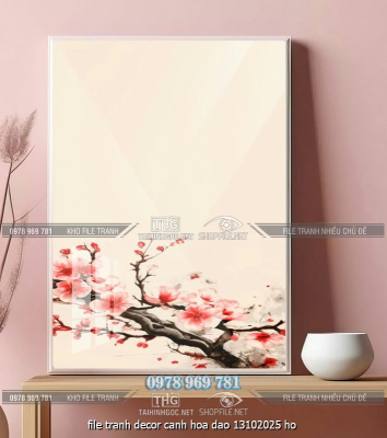 file tranh decor canh hoa dao 13102025 ho