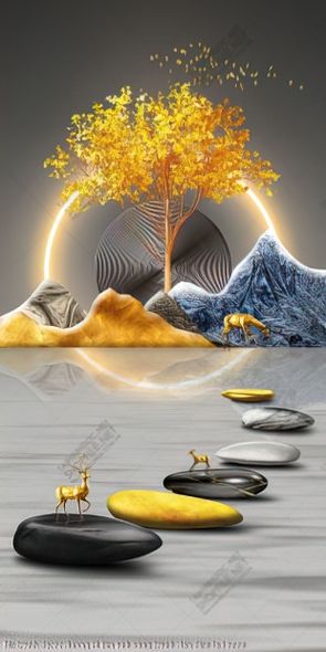 file tranh decor duong di tim anh sang tranh den dien led neon