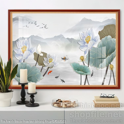 file tranh decor hoa sen phong thuy 07052023