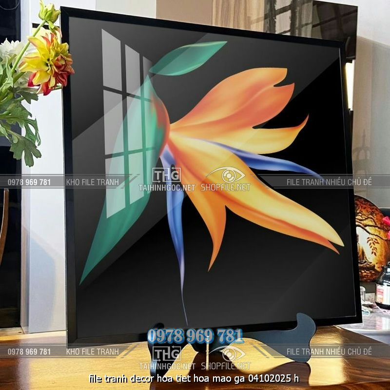 file tranh decor hoa tiet hoa mao ga 04102025 h