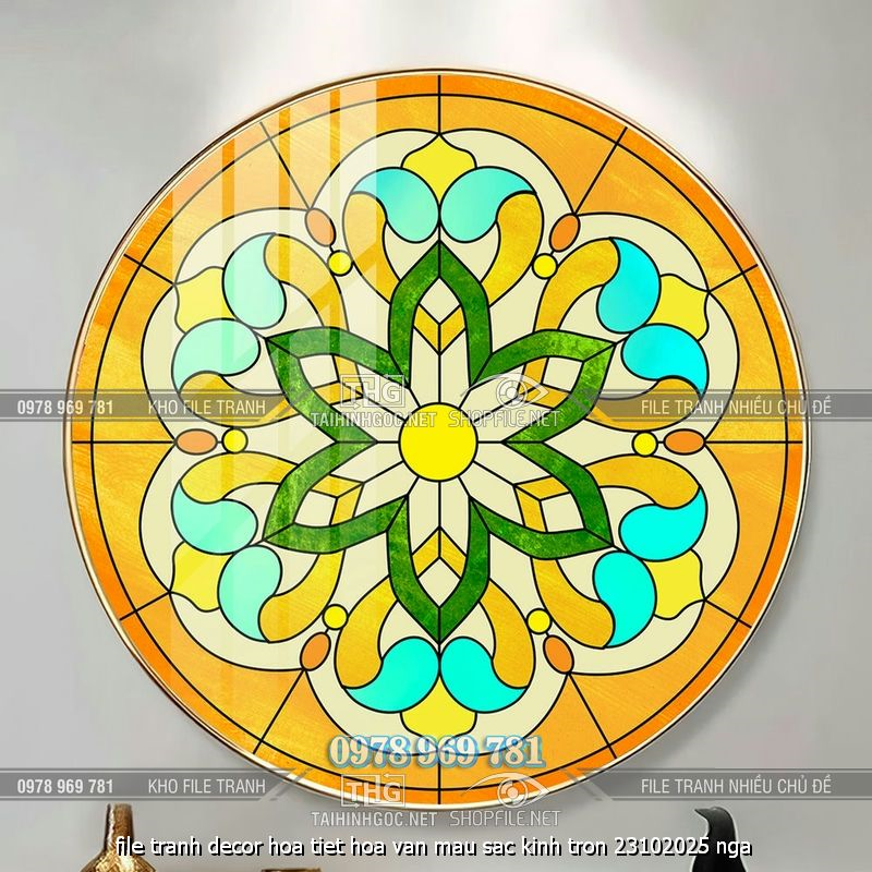 file tranh decor hoa tiet hoa van mau sac kinh tron 23102025 nga