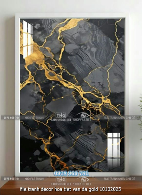 file tranh decor hoa tiet van da gold 10102025