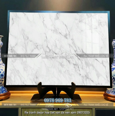 file tranh decor hoa tiet van da nen xam 09072025