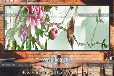 file tranh decor nghe thuat hoa mau don 09102025 vy