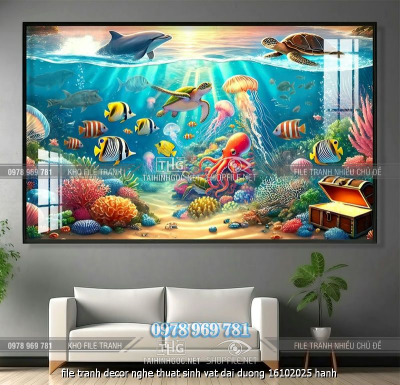 file tranh decor nghe thuat sinh vat dai duong 16102025 hanh