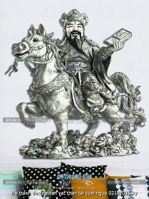 file tranh decor nhan vat than tai cuoi ngua 02102025 vy