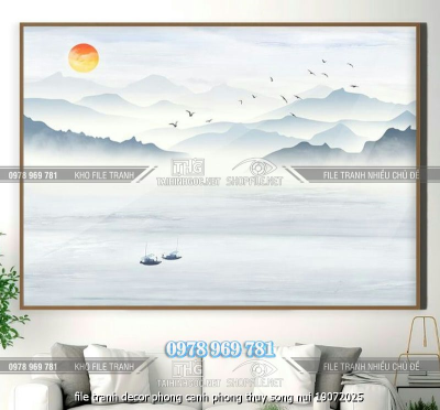 file tranh decor phong canh phong thuy song nui 19072025