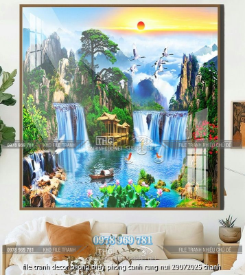 file tranh decor phong thuy phong canh rung nui 29072025 thanh
