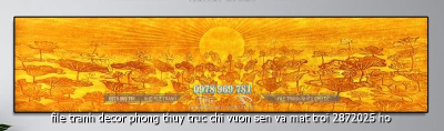file tranh decor phong thuy truc chi vuon sen va mat troi 2872025 ho