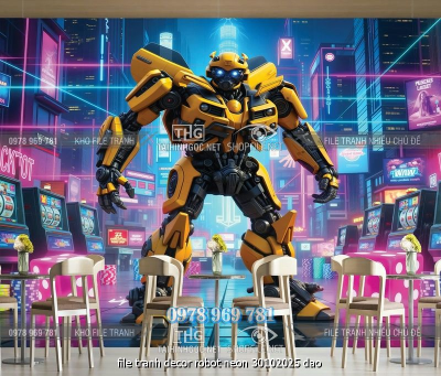 file tranh decor robot neon 30102025 dao