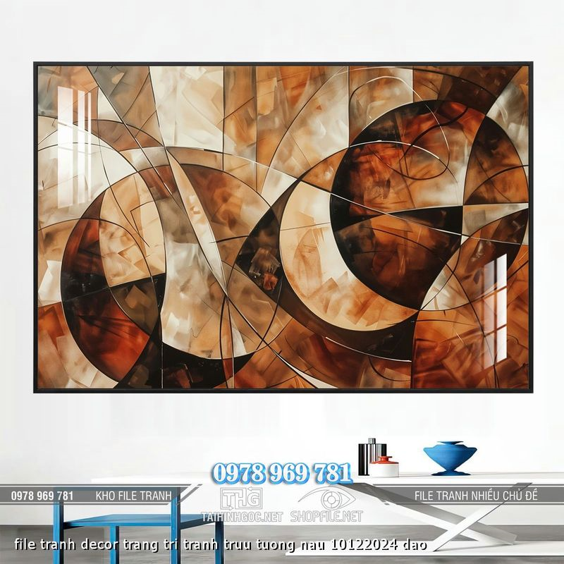 file tranh decor trang tri tranh truu tuong nau 10122024 dao