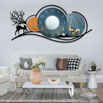 file tranh den dien led neon dong ho ghep huou 22012024 phu