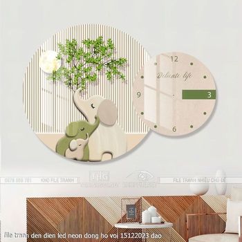 file tranh den dien led neon dong ho voi 15122023 dao