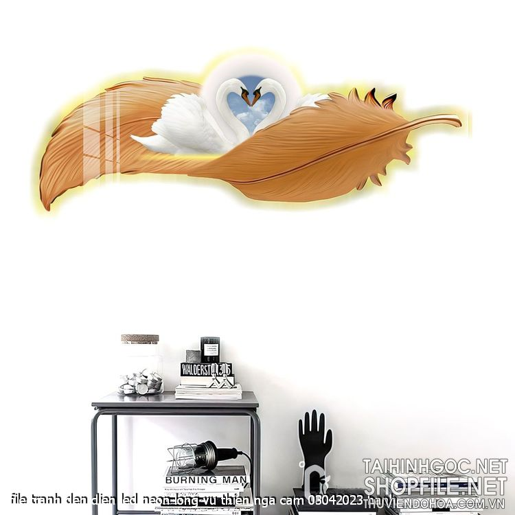 file tranh den dien led neon long vu thien nga cam 03042023 hanh