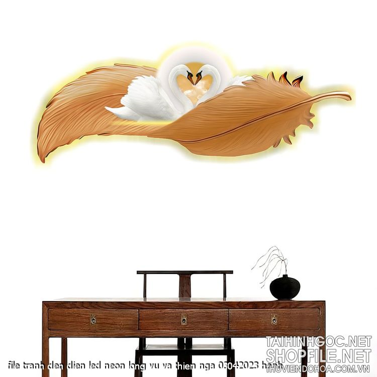 file tranh den dien led neon long vu va thien nga 03042023 hanh