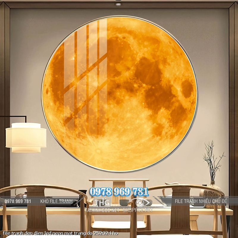 file tranh den dien led neon mat trang do 252024 ho