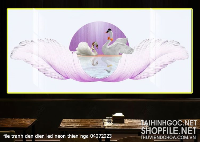 file tranh den dien led neon thien nga 04072023
