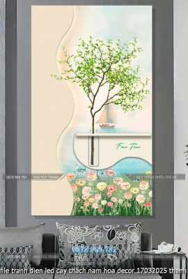 file tranh dien led cay thach nam hoa decor 17032025 thanh