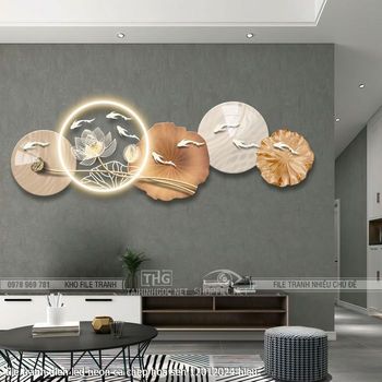 file tranh dien led neon ca chep hoa sen 12012024 hieu