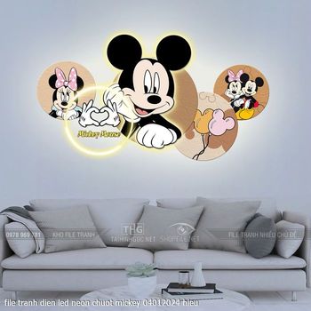 file tranh dien led neon chuot mickey 04012024 hieu
