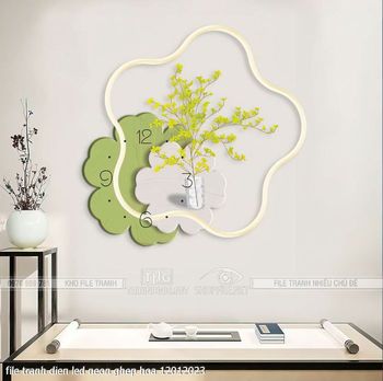 file tranh dien led neon ghep hoa 12012023