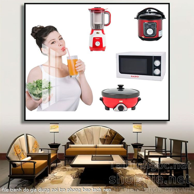 file tranh do gia dung noi tro phong bep tach nen