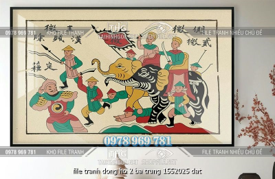 file tranh dong ho 2 ba trung 1552025 dat